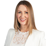Photo of Amy Leslie, bank Owner-Manager Moonee Ponds at Moonee Ponds Bank of Queensland in Victoria